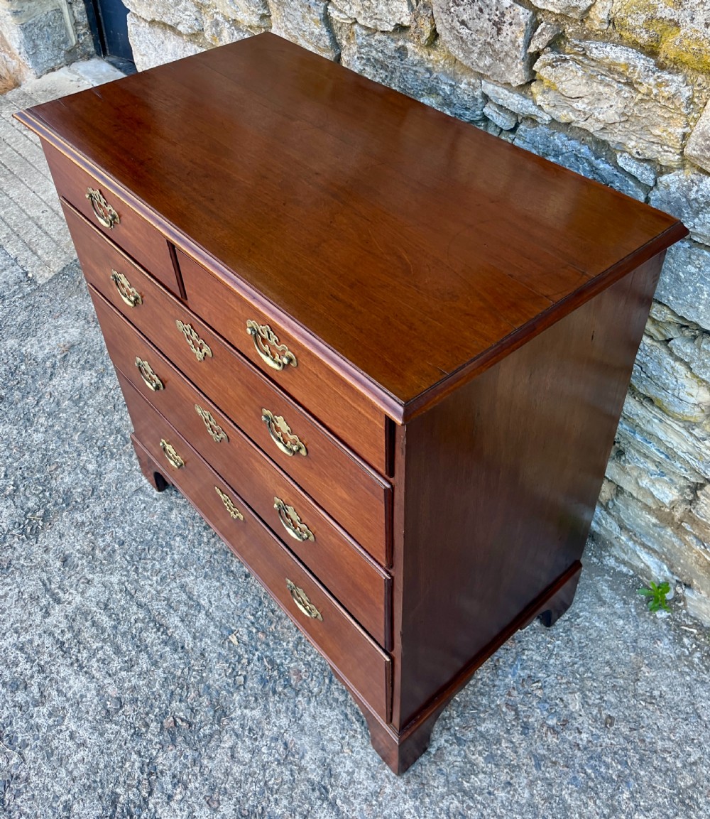 Georgian Mahogany Chest of Drawers View X