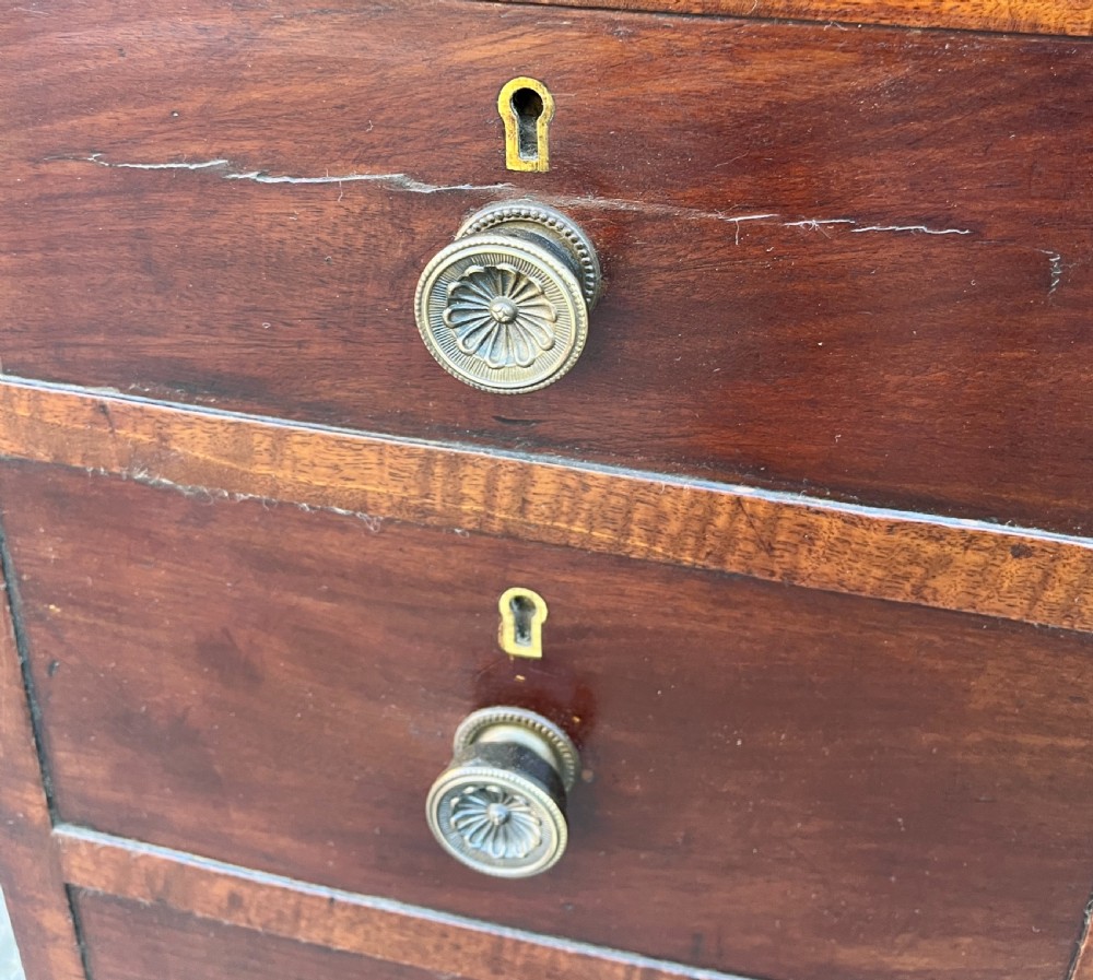 Antique Mahogany Pedestal Desk View XX