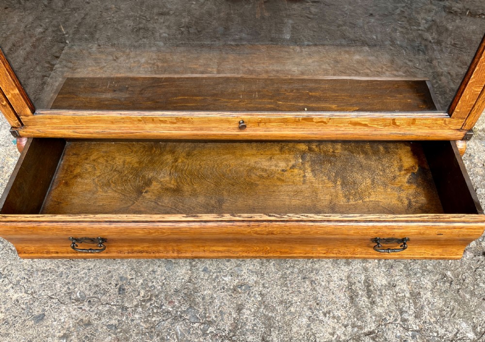 Antique Globe Wernicke Oak Stacking Bookcase View XII
