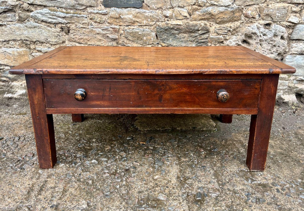Antique Pine Coffee Table View II