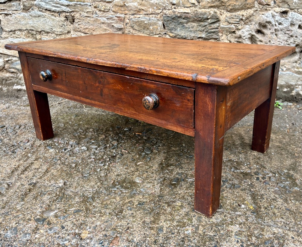 Antique Pine Coffee Table View V