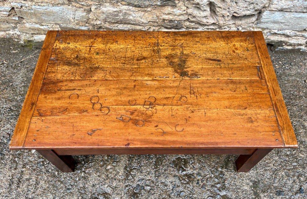 Antique Pine Coffee Table View VI
