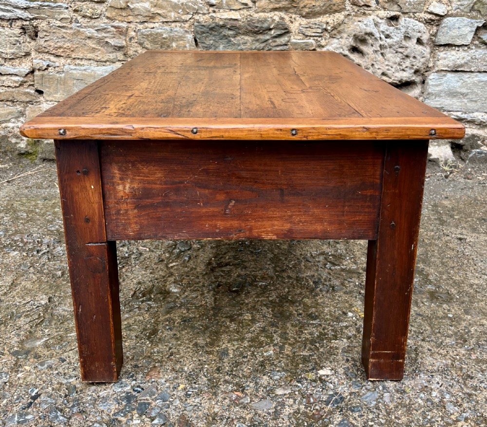 Antique Pine Coffee Table View VII