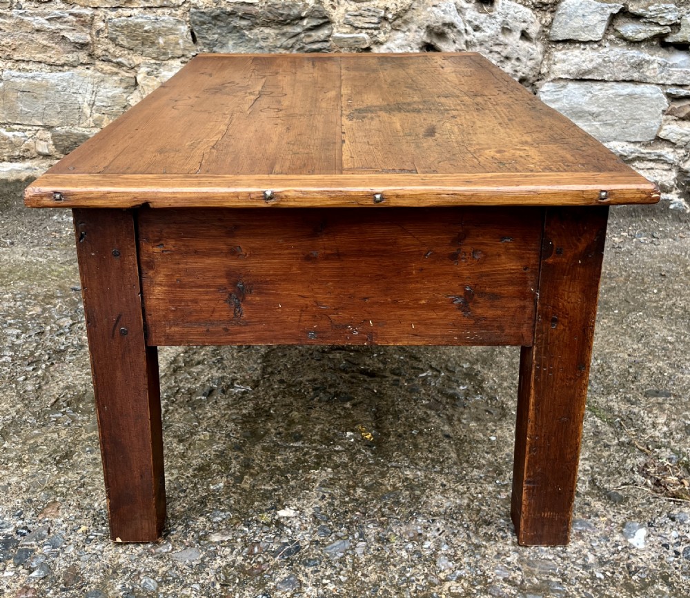 Antique Pine Coffee Table View XIV