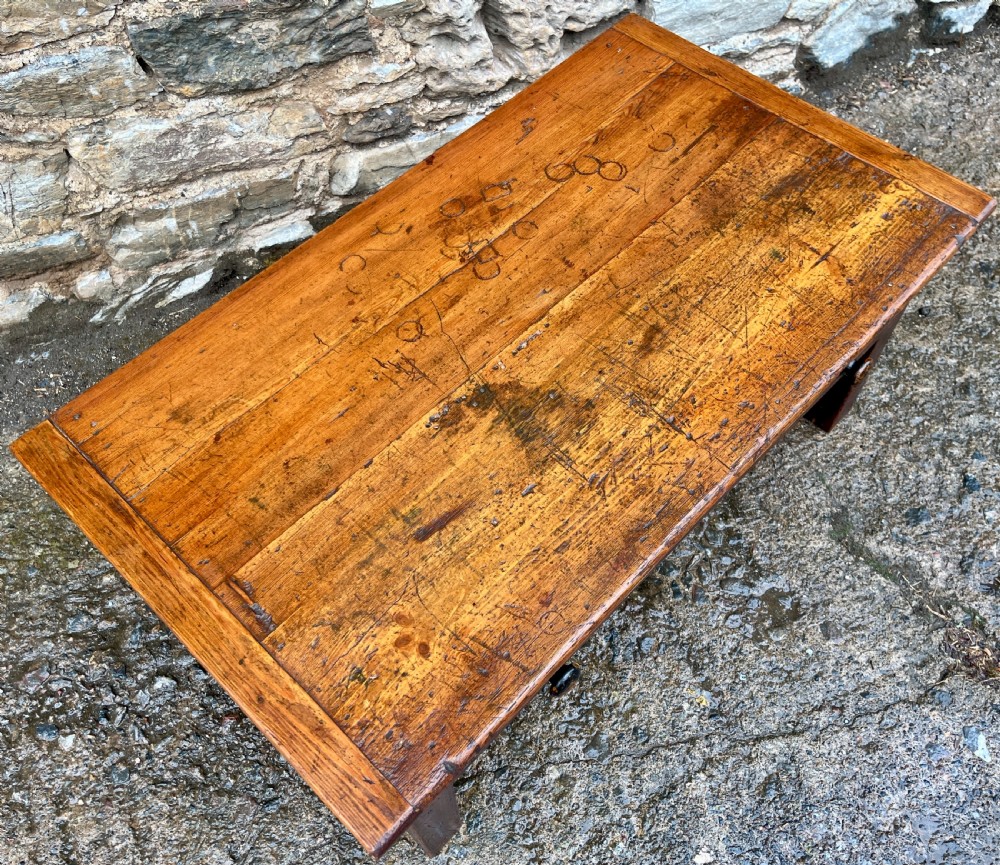 Antique Pine Coffee Table View XV