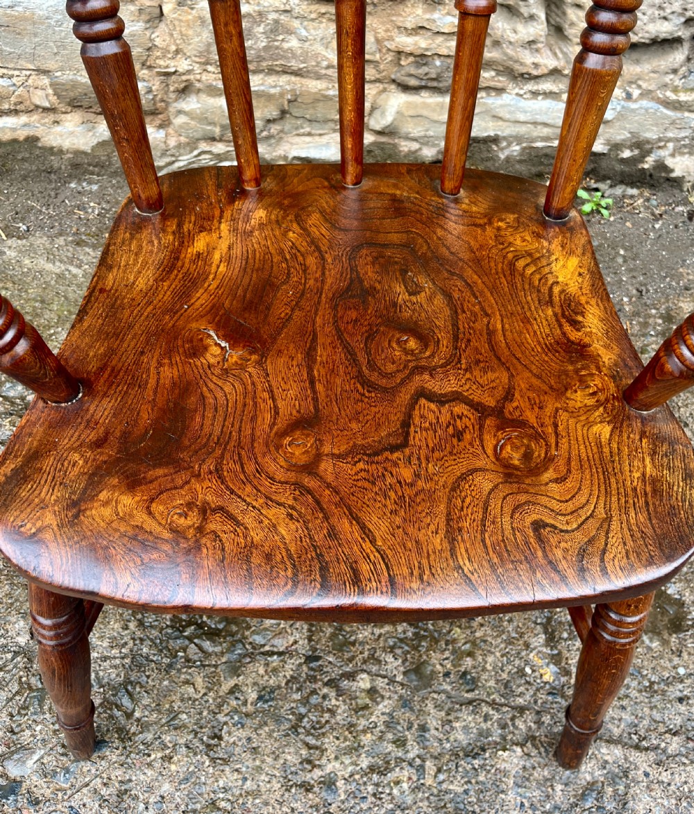Antique Windsor Farmhouse Chair View VI