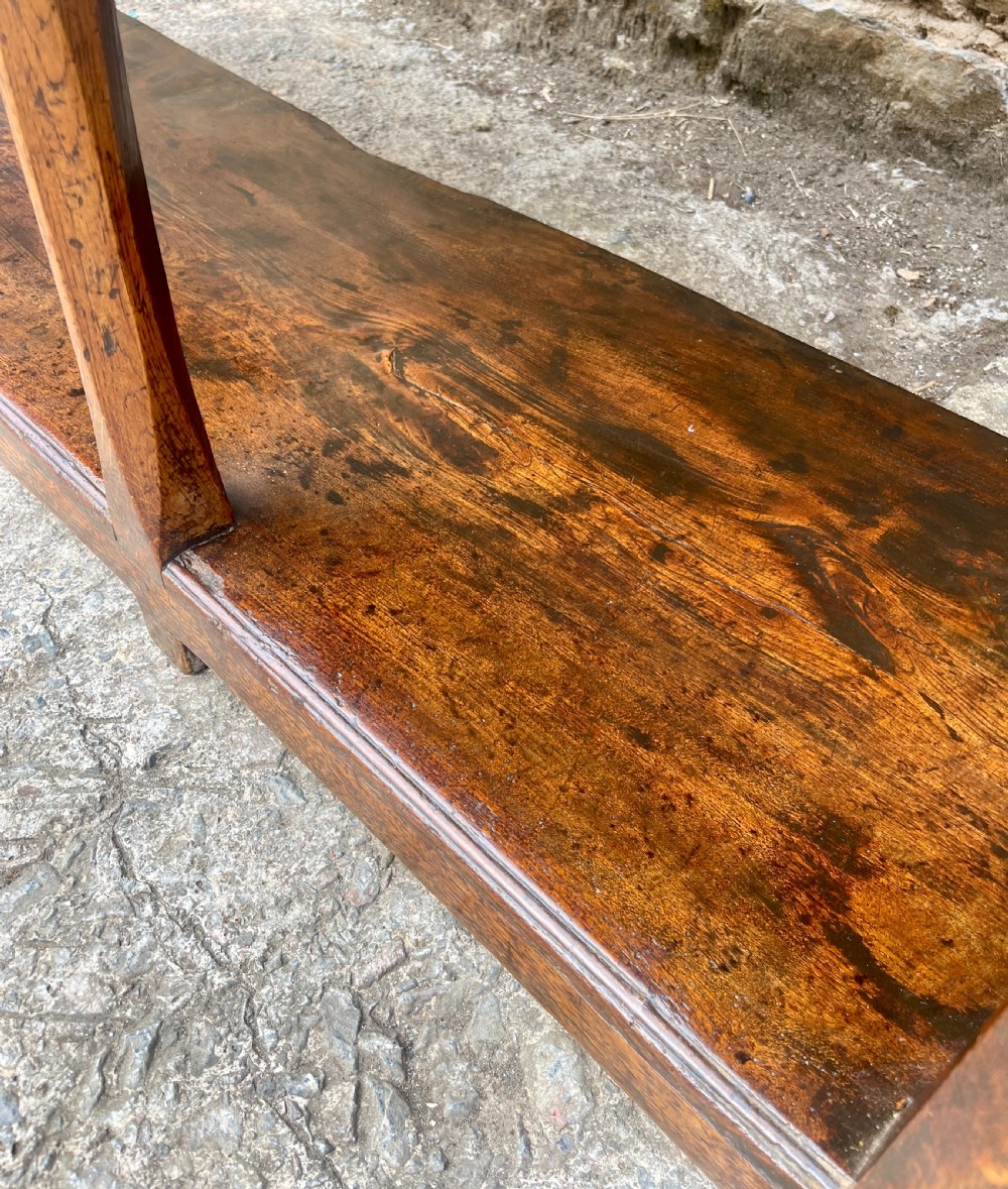 Georgian Welsh Oak Potboard Dresser View XIX