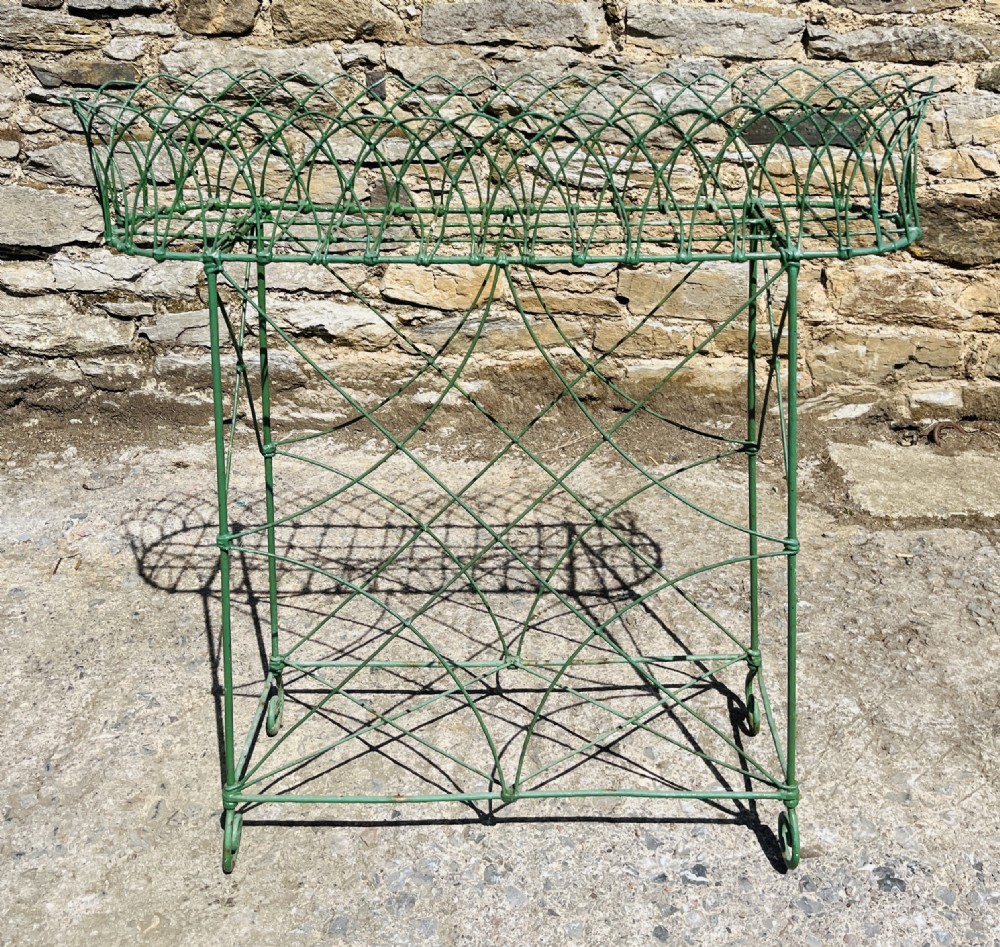 Victorian Wirework Plant Stand