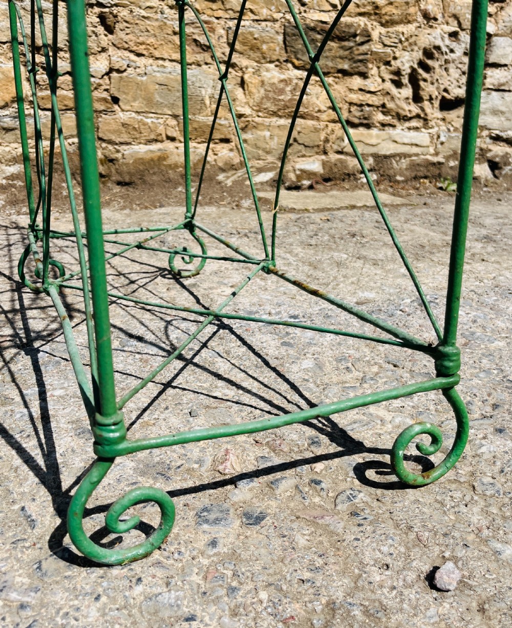 Victorian Wirework Plant Stand View V
