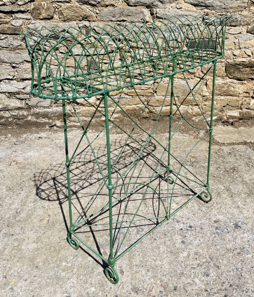 Victorian Wirework Plant Stand View VIII