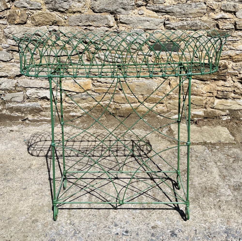Victorian Wirework Plant Stand View IX