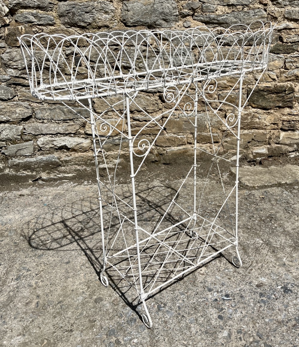 Victorian Wirework Plantstand View IV