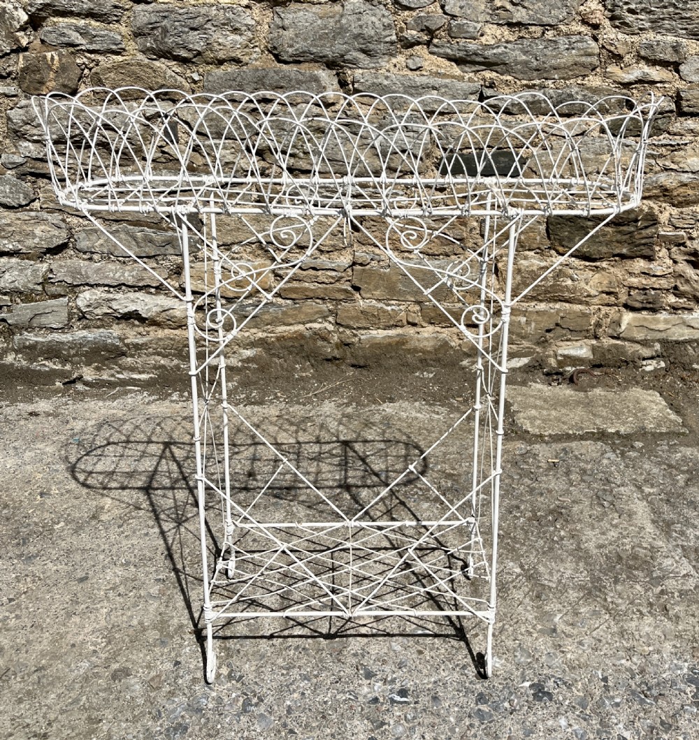 Victorian Wirework Plantstand View XI