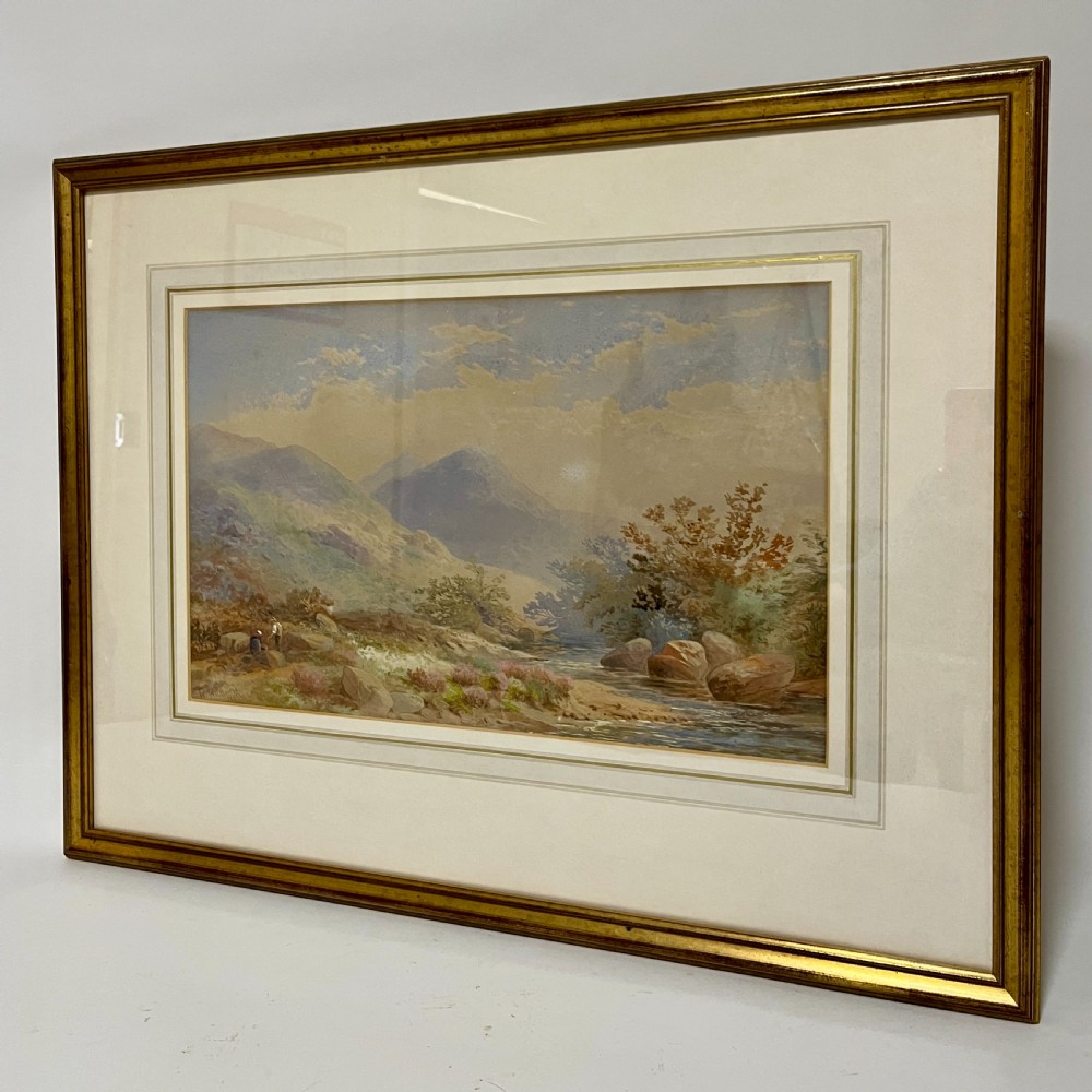 William Williams River Okement Watercolour View VII