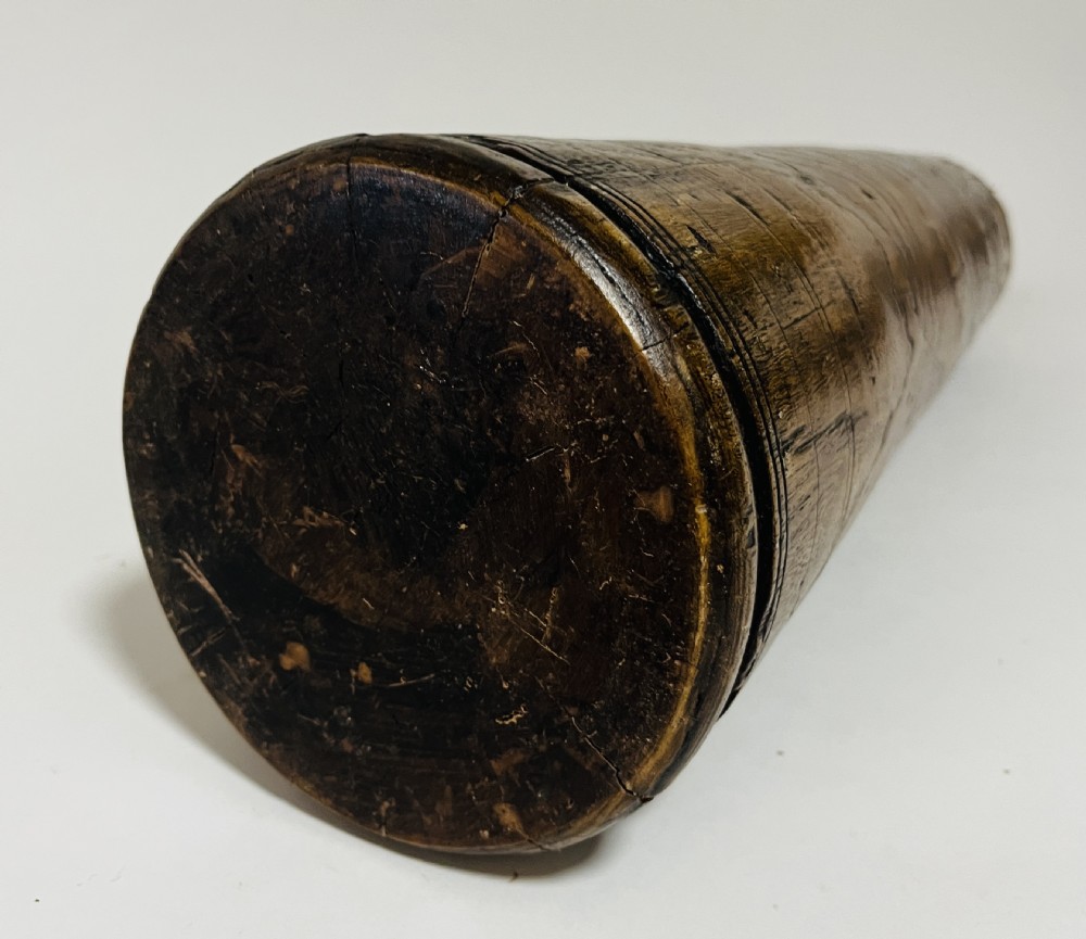 Large Antique Elm Pestle View VIII