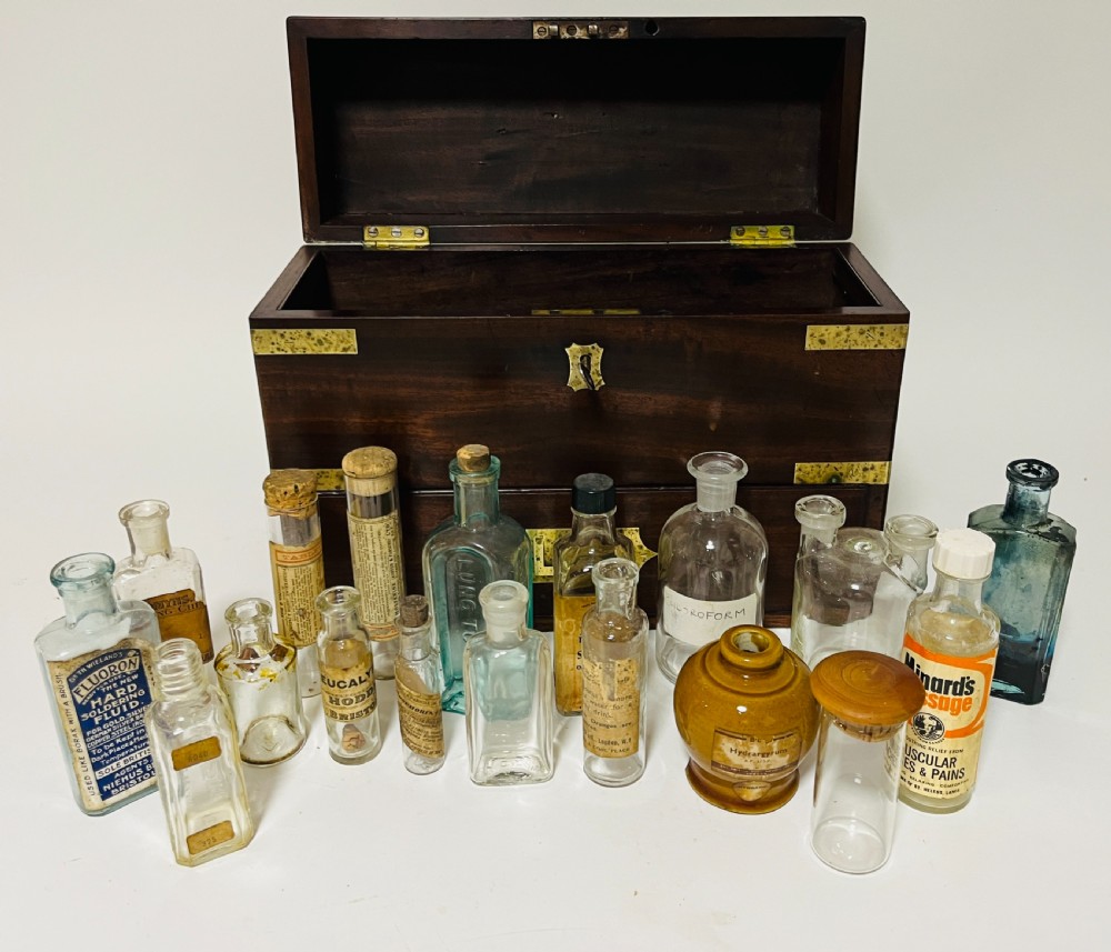 Georgian Mahogany Apothecary Box View V