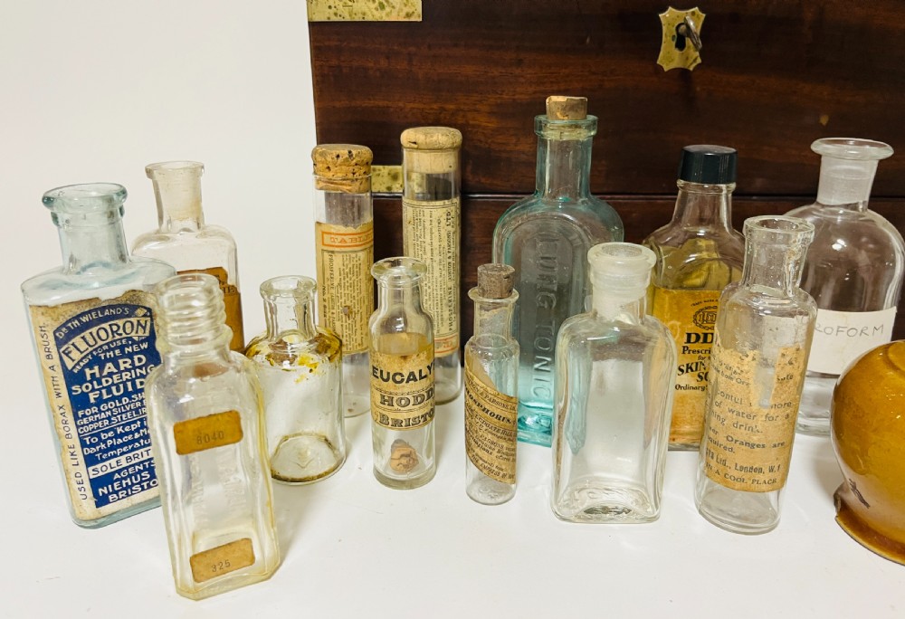 Georgian Mahogany Apothecary Box View IX