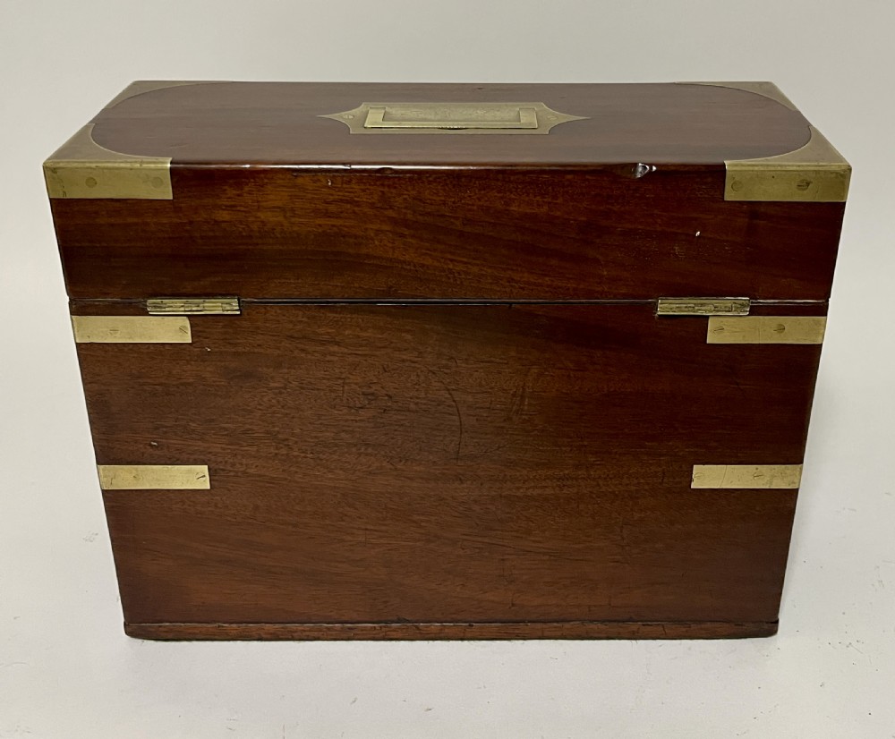 Georgian Mahogany Apothecary Box View X
