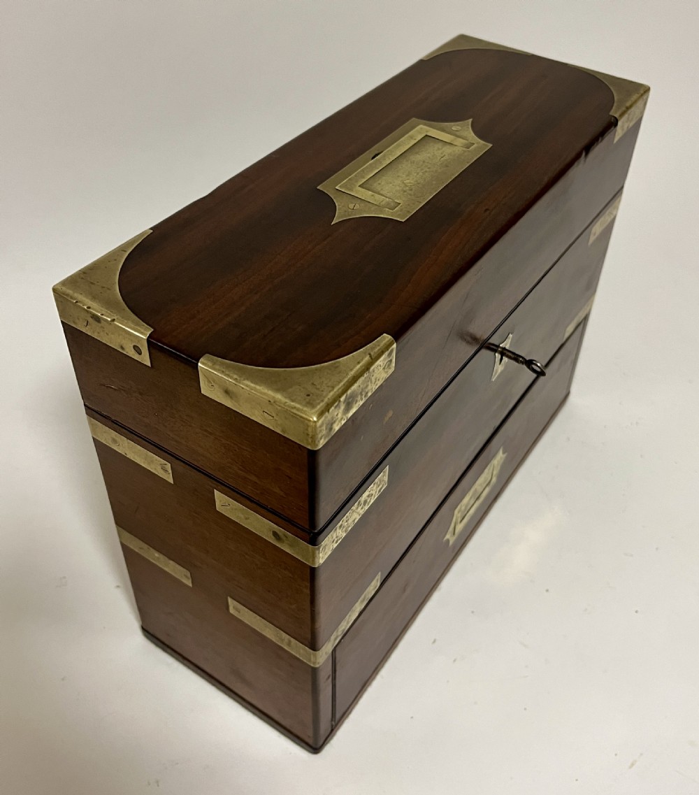Georgian Mahogany Apothecary Box View XIV