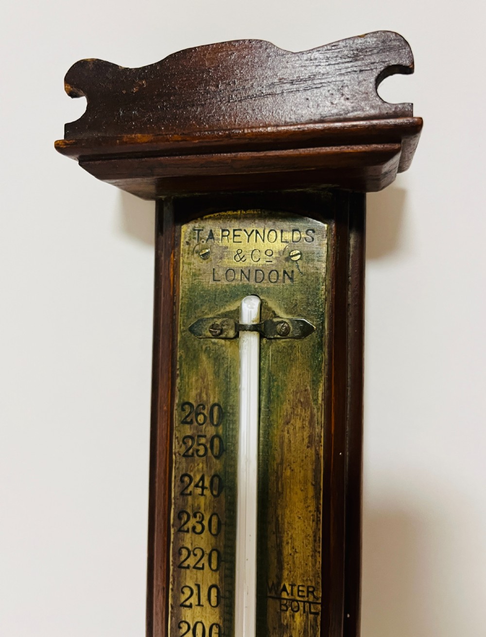 Victorian Wall Thermometer View III