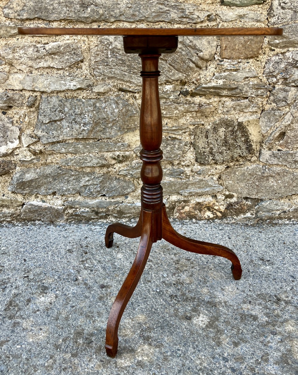 Georgian Mahogany Wine Table View V