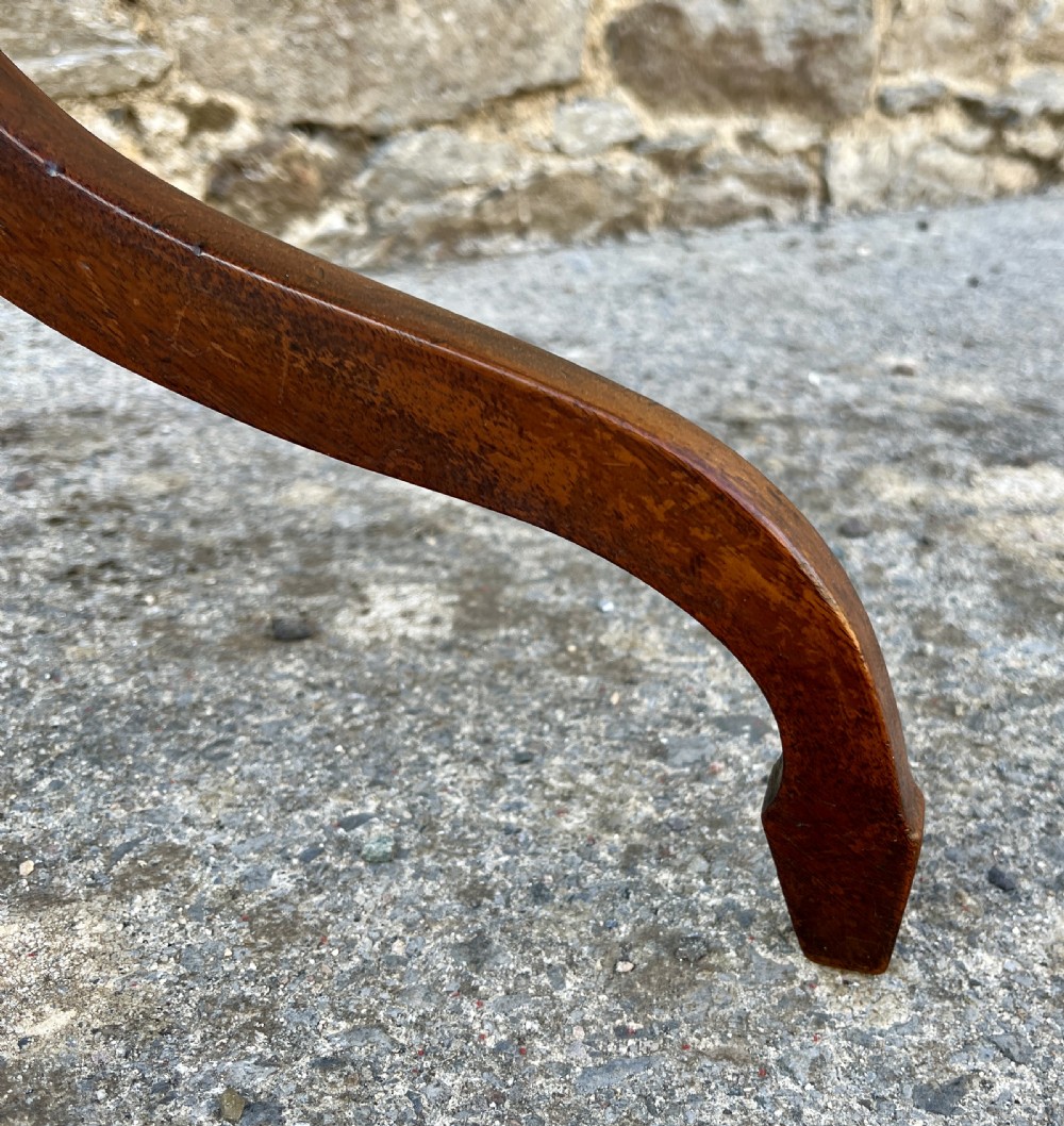 Georgian Mahogany Wine Table View XII
