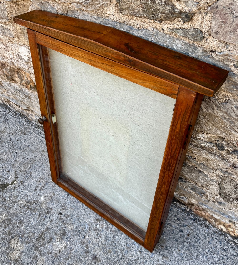 Antique Glazed Noticeboard View IV