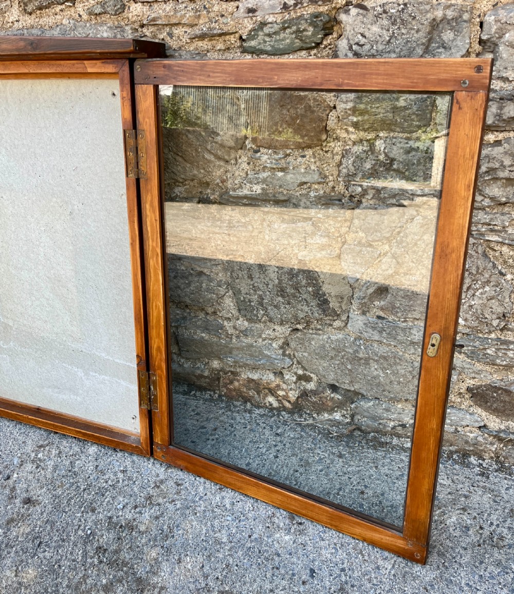 Antique Glazed Noticeboard View V