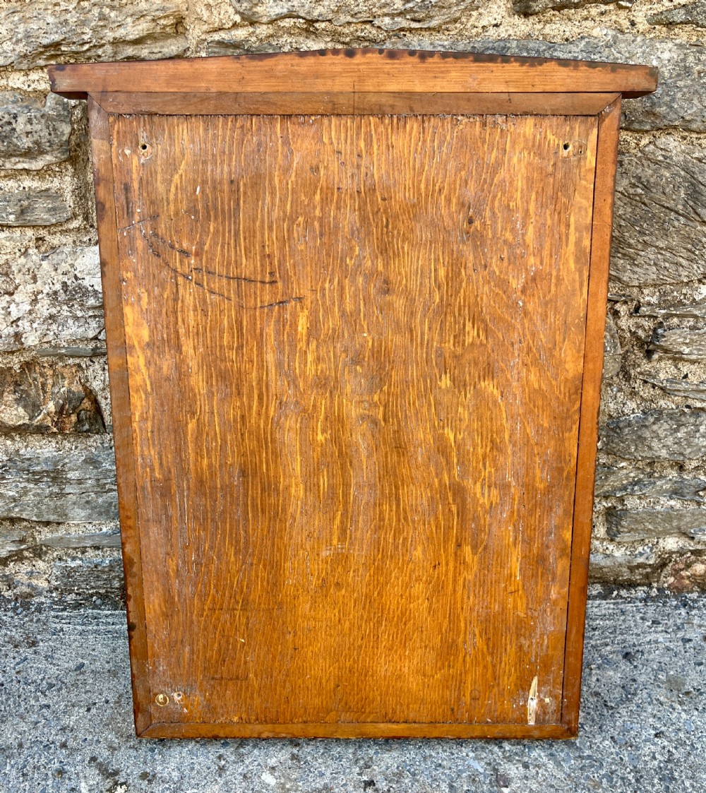 Antique Glazed Noticeboard View IX