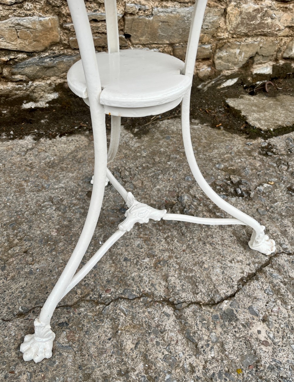 Antique French Arras Bistro Table View VI