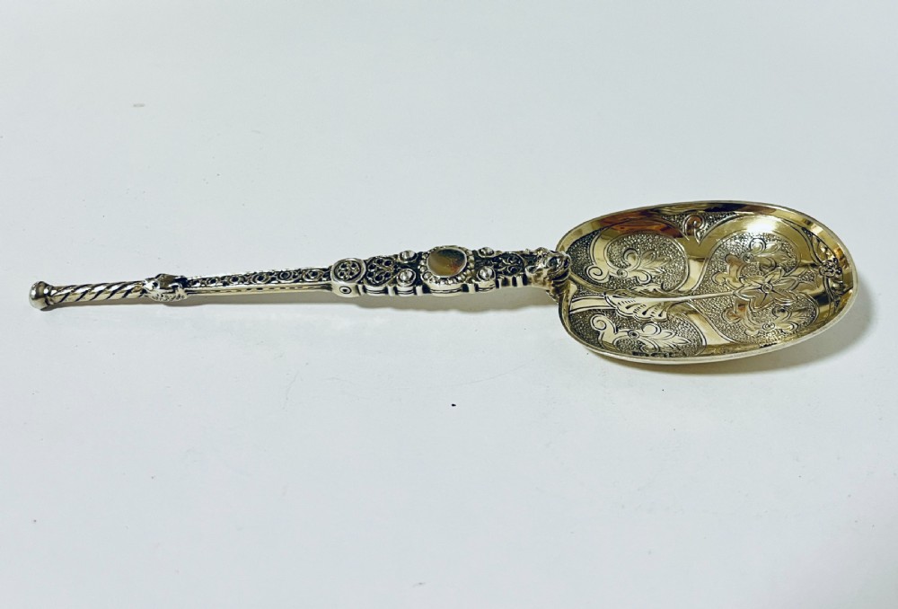 Silver Gilt Anointing Spoon View VII