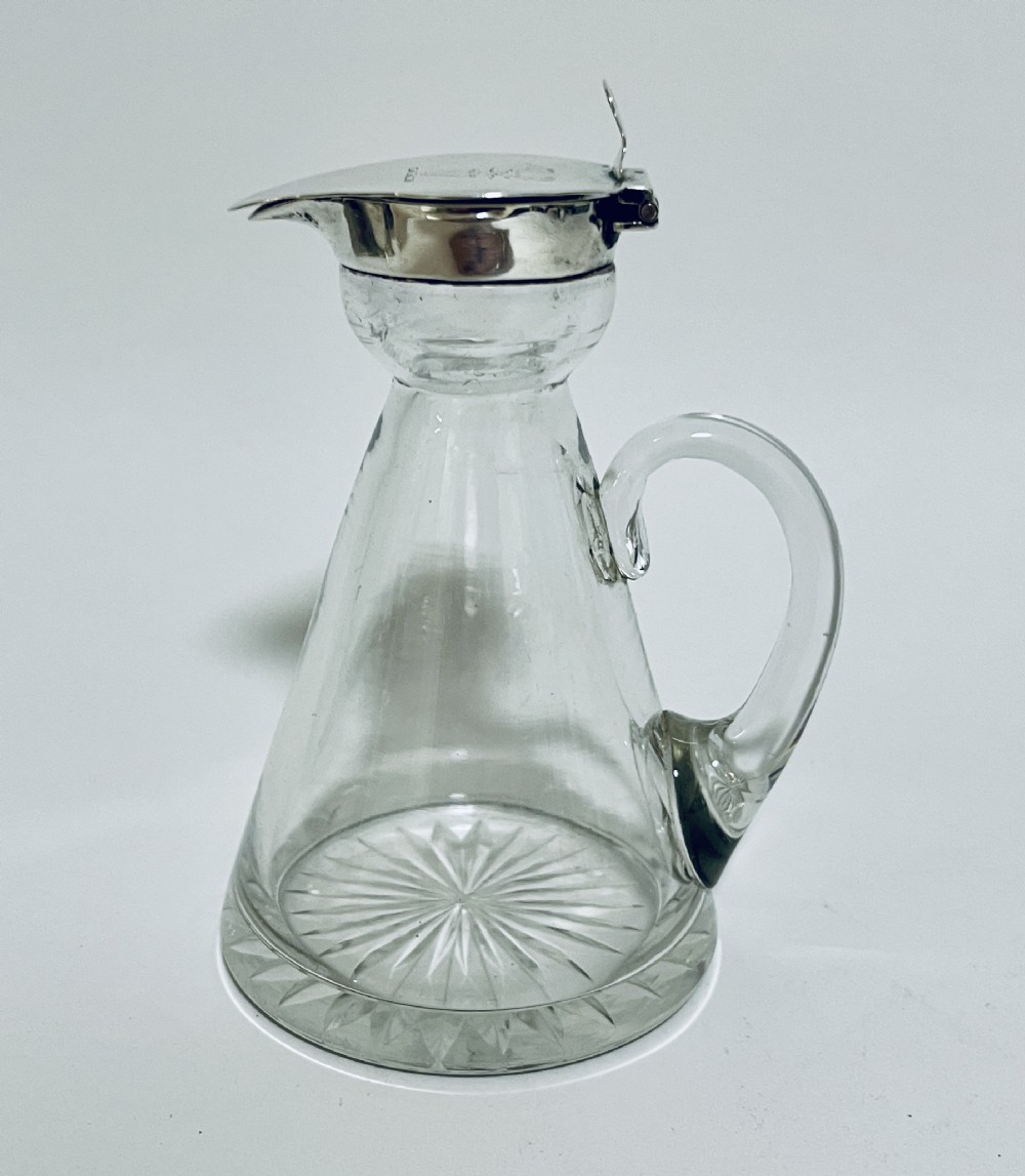 Antique Silver Topped Whiskey Noggin