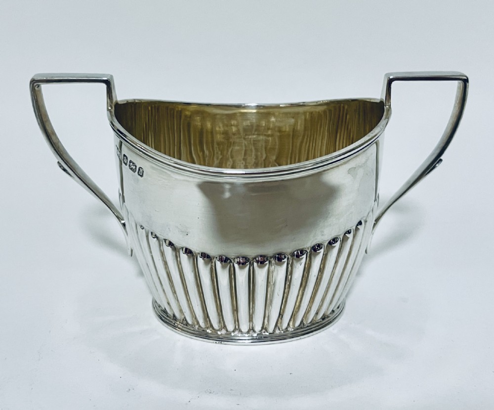 Victorian Silver Sugar Bowl