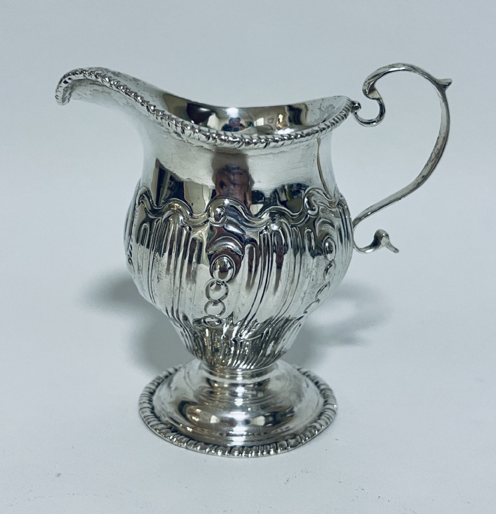 Antique Silver Cream Jug