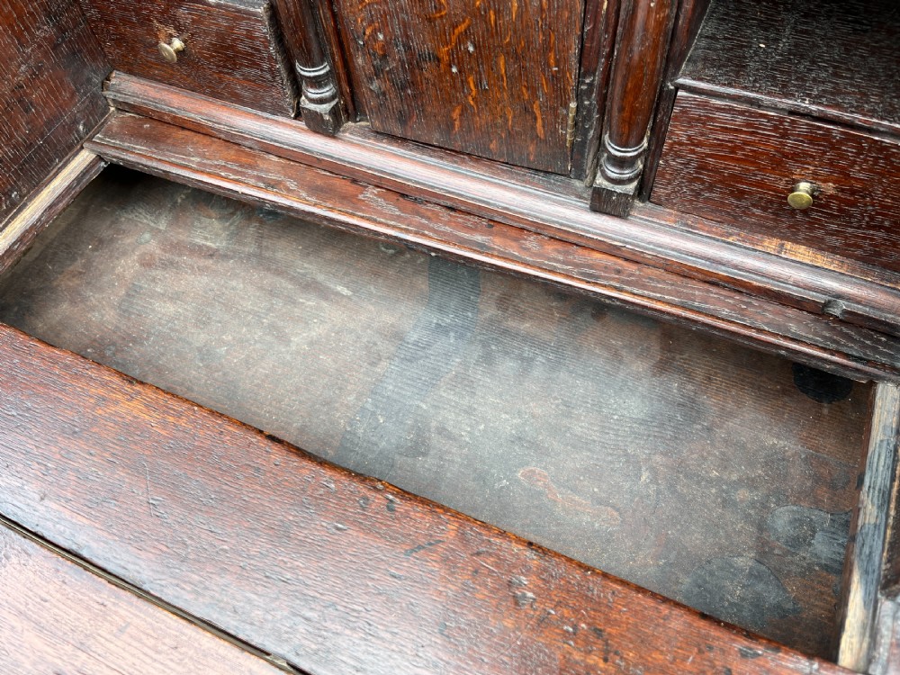 Small Georgian Oak Bureau View XX