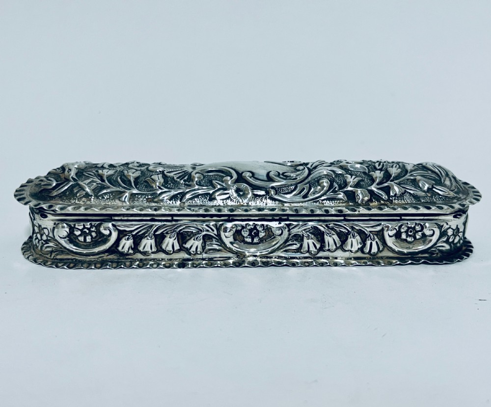 Antique Silver Trinket Box View III