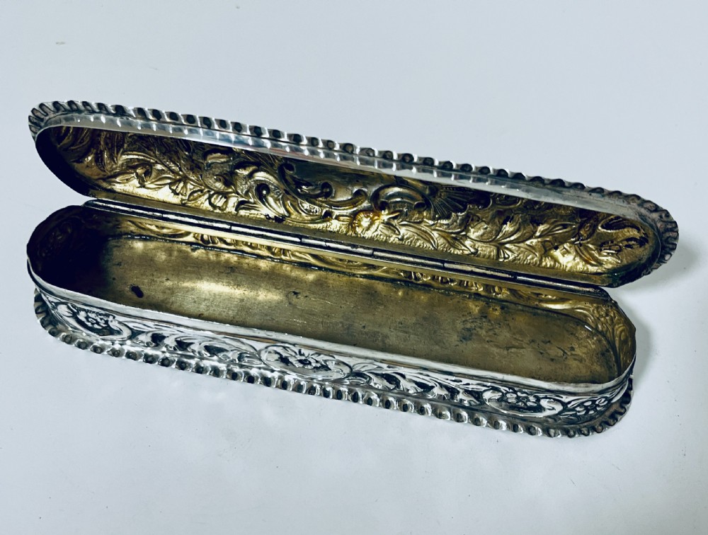 Antique Silver Trinket Box View IV
