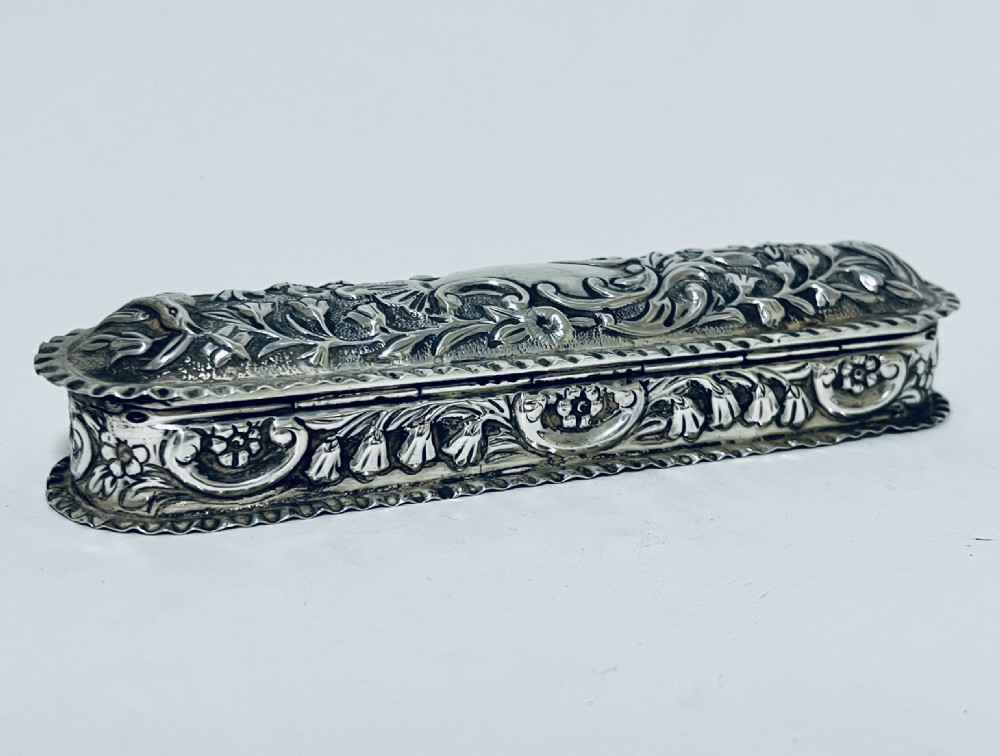 Antique Silver Trinket Box View VII