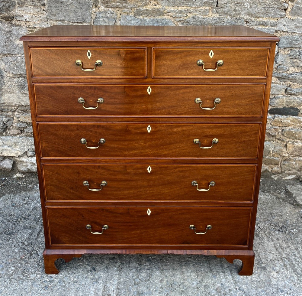 Large Georgian Mahogany Chest of Drawers