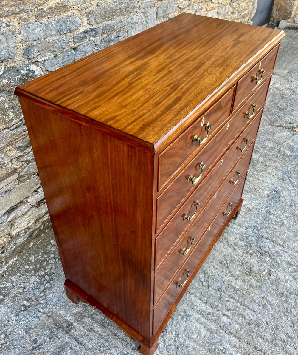Large Georgian Mahogany Chest of Drawers View V