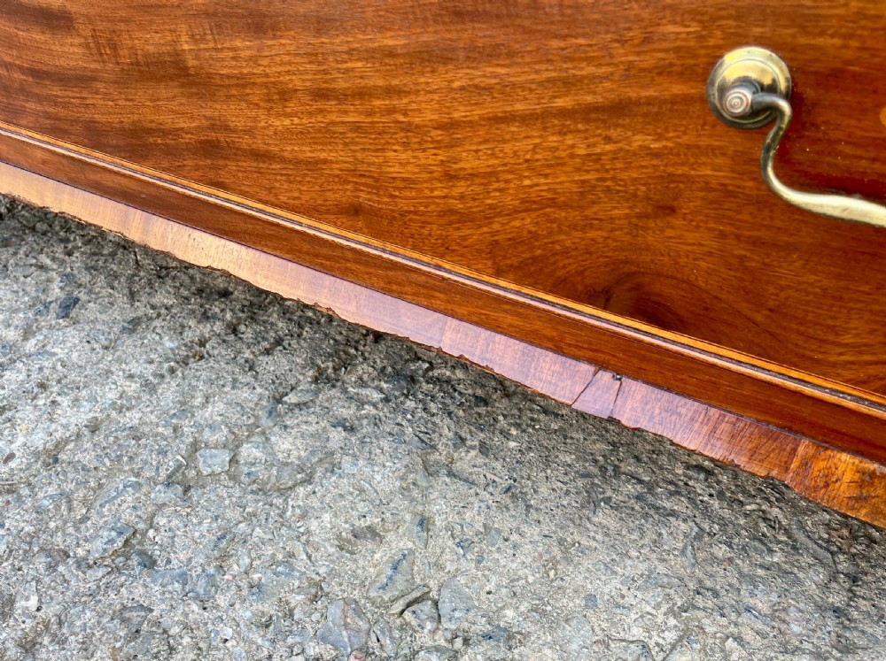 Large Georgian Mahogany Chest of Drawers View VII