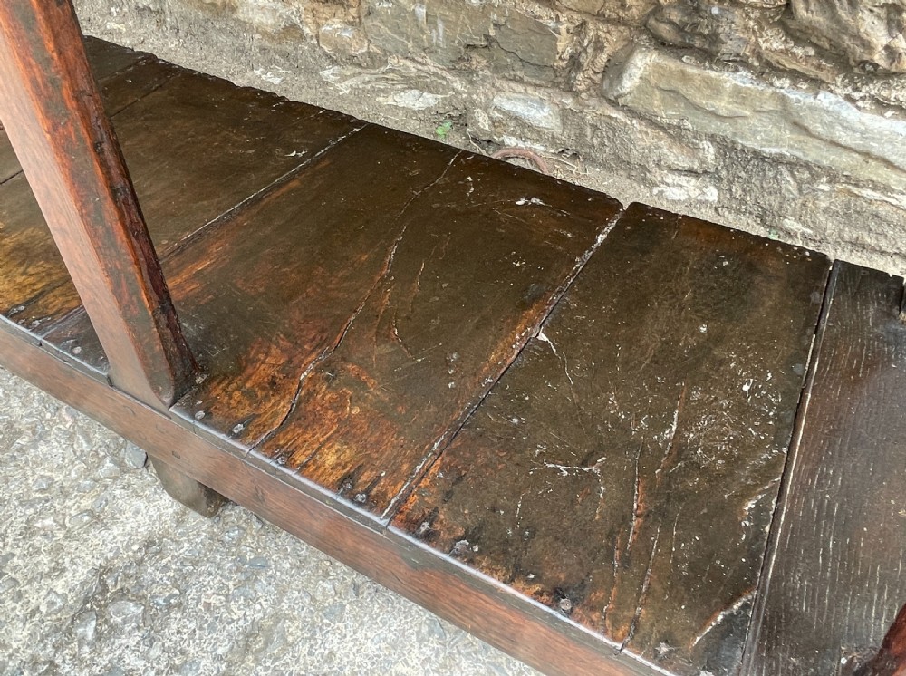 Georgian Oak Potboard Dresser View XVII