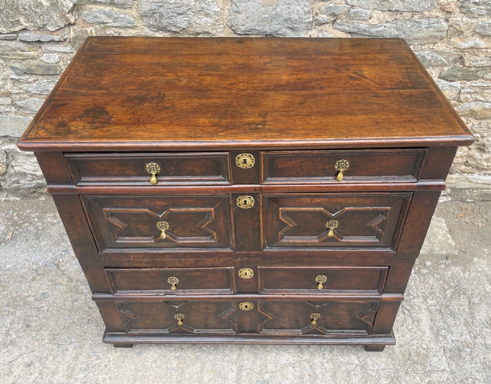 17th Century Oak Chest of Drawers View III
