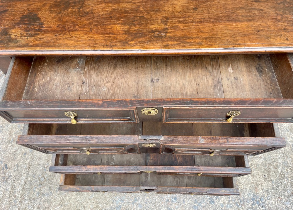 17th Century Oak Chest of Drawers View V