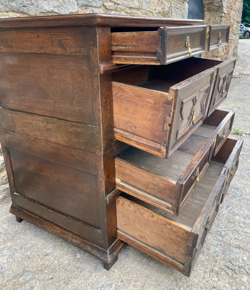 17th Century Oak Chest of Drawers View VI