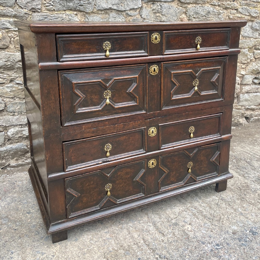 17th Century Oak Chest of Drawers View X