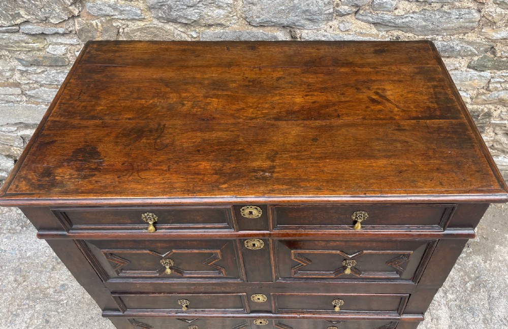 17th Century Oak Chest of Drawers View XI