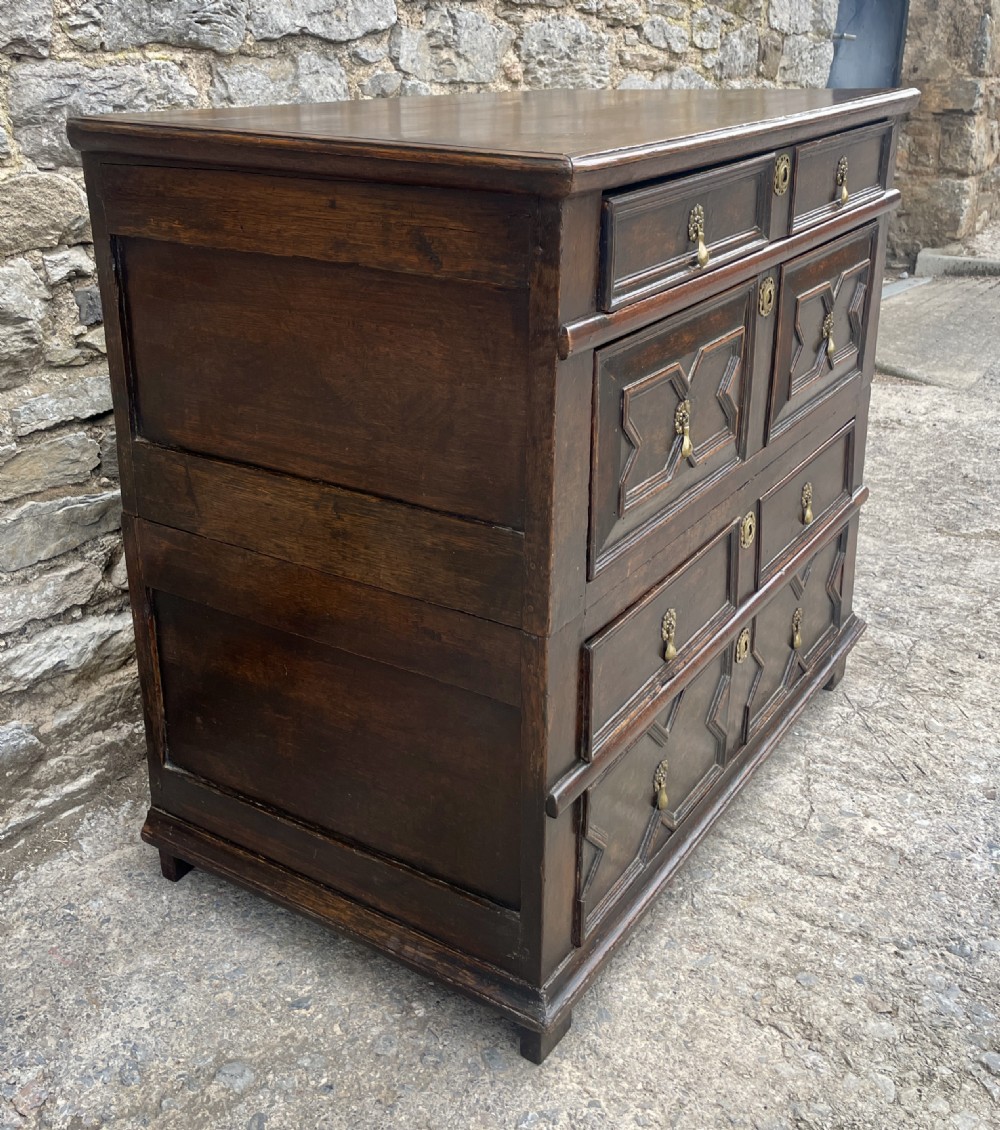 17th Century Oak Chest of Drawers View XIV