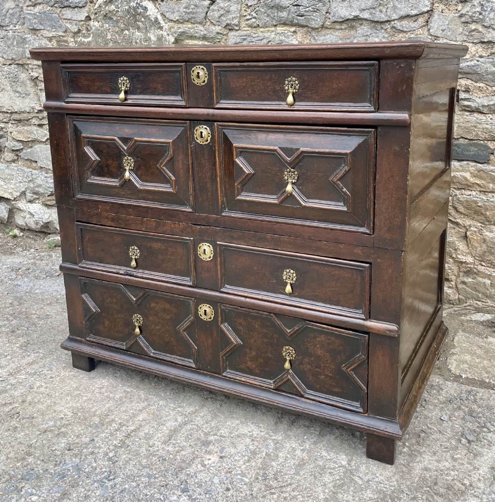 17th Century Oak Chest of Drawers View XV