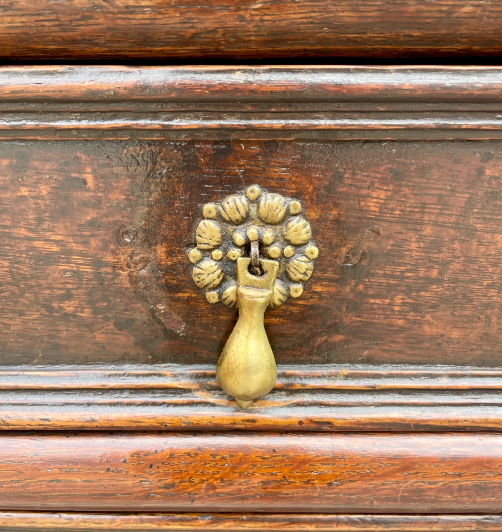 17th Century Oak Chest of Drawers View XVII